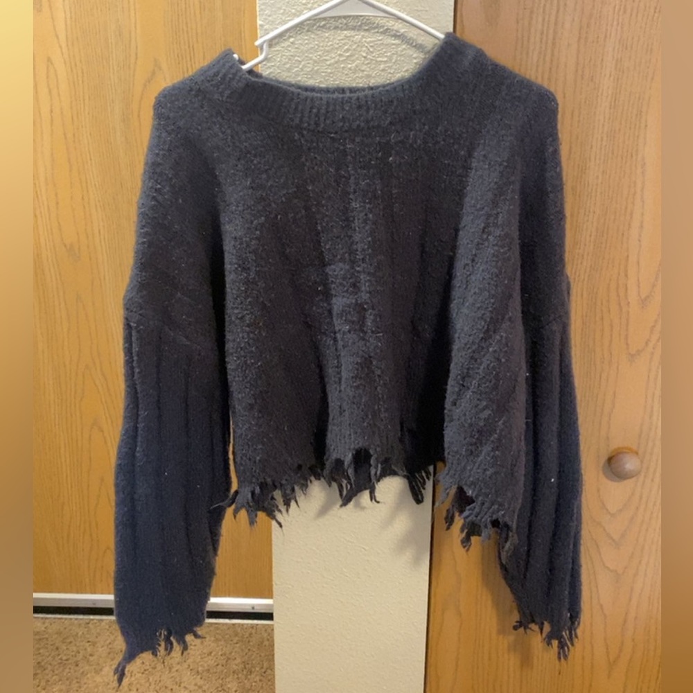 Crop sweater